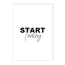 Axyaa Inspirational Affirmations Canvas Art - Positive Office Decor for Self-care and Motivation