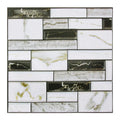 Axyaa 3D Faux Stone Peel Stick Backsplash Wall Tile Sticker 30cm x 30cm