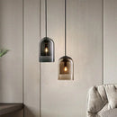 Axyaa Modern Glass Pendant Lamp for Restaurant Coffee Bar Kitchen Lighting