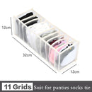Axyaa Closet Clothes Organizer Underwear Socks T-Shirt Storage Box Cabinet Drawers Wardrobe