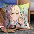 Genshin Impact Anime Pillowcase Cushion Cover 45x45 for Sofa - Axyaa