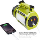 Axya LED Searchlight: USB Rechargeable, Waterproof, 5 Modes, Long Range, Outdoor Torch