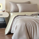 Axyaa Luxury Silk Bedding Set & Duvet Cover - Queen/Double/Single