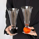 Axyaa Crystal Glass Cocktail Glass High-value Champagne Glass Cold Drink