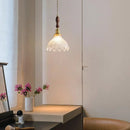 Axyaa Glass LED Chandelier Pendant Light for Dining Room Kitchen - Suspension Luminaires