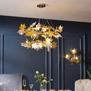 Axyaa Maple Leaf Pendant Light for Modern Minimalist Living Room