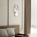 Axyaa Marble LED Wall Lamp - Nordic Luxury Modern Design for Indoor Lighting