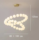 Axyaa LED Chandeliers for Modern Living Room Indoor Lighting