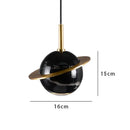 Axyaa Marble Pendant Lamp: Stylish Hanging Chandelier for Various Settings