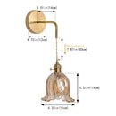 Axyaa Modern LED Glass Ceiling Chandelier for Living Room Bedroom Kitchen Island