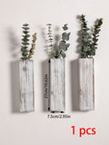 Axyaa Wooden Wall Planters for Indoor Plants and Flower Decor in Bedroom/Living Room