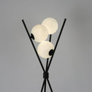 Scandanavian Moon Ball LED Floor Lamp by Axyaa - Nordic Design for Living Room Loft Study