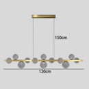 Axyaa Nordic Glass Chandelier Pendant Lamp for Dining Room Lighting