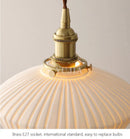 Axyaa Ceramic Pendant Lights: Scandinavian Style, Luxury Look for Home Lighting