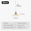 Axyaa Glass Dining Room Pendant Chandelier - Ceiling Hanging Light