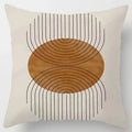 Axyaa Abstract Line Pattern Decorative Pillow Cover