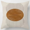 Axyaa Abstract Line Pattern Decorative Pillow Cover