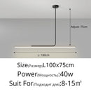 Axyaa Nordic LED Chandeliers Minimalist Pendant Lights for Home Interior Lighting