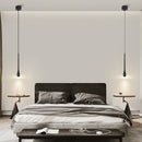 Axyaa Copper LED Pendant Light: Minimalist Nordic Decor for Bedroom, Living Room, Kitchen.