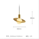 Axyaa Nordic Glass Ball LED Chandelier