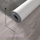 Axyaa Soft Crystal Fleece Area Rug | Elegant Anti-Slip Living Room Carpet