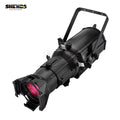Axyaa LED 250W RGBW/WCW Focus Spot Par Lights with Barndoors for DJ Disco Concert