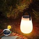 Axyaa Solar LED Tabletop Lantern with USB Rechargeable Battery