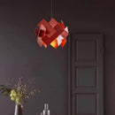 Axyaa Nordic Minimalist LED Pendant Chandelier: Modern Art Wood Lighting for Bedroom, Restaurant, Bar