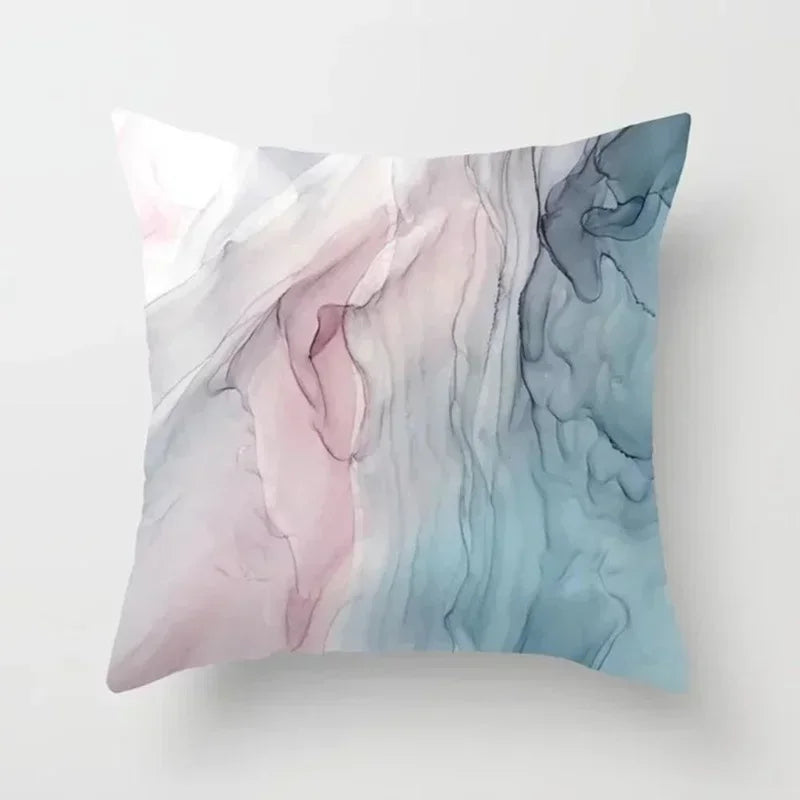 Geometric Abstract Pillow Case 45x45cm Axyaa Home Decor Square Cushion Cover
