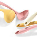 Axyaa Silicone Soup Spoon Chopstick Set - Kitchen Dinnerware Kit