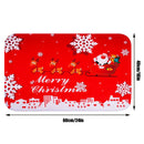 Axyaa Christmas Decor Entrance Door Mat Bathroom Non-slip Living Balcony Carpet