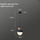 Axyaa Macaron Pendant Light for Bedroom Living Room Decor