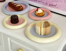 Elegant Axyaa Breakfast & Dessert Plates for High-Aesthetic Dining Experience