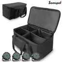 Axyaa Par Light Bag: Waterproof Storage for (4) DJ Party Lights Stage Lighting