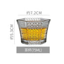 Axyaa Hexagonal Crystal Shot Glass 75ml