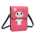 Axyaa Pompompurin Small Crossbody Cell Phone Purse with Card Holder