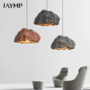 Axyaa Nordic Stone Pendant Lights Modern Chandelier Kitchen Dining Room Hanging Lamp