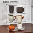 Axyaa Acrylic Display Stand for Tableware, Utensils, Perfume, and Art