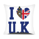 Axyaa London Guard Street Scene Cushion Cover - Cute Cartoon Design