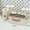 Axyaa Cute Portable Lunch Box With Compartment for Girls School Kids, Bento Box