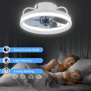 Axyaa LED Ceiling Fan with Remote Control, Mute Operation, Timer, 55W