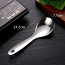 Axyaa Stainless Steel Rice Spoon Public Spoon Vegetable Spoon Kitchen Utensils