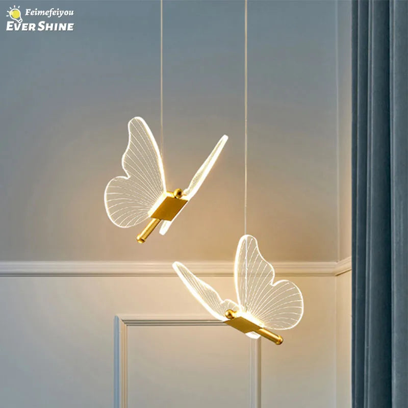 Butterfly Pendant Light for Living and Dining Room - Axyaa Brand