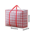 Axyaa Stripe Woven Bag: Large Capacity Storage & Organization Solution