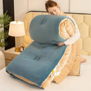 Axyaa Winter Milk Fleece Quilt - Thick Embroidered Cotton Quilt Core