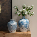 Axyaa Luxury Ceramic Vases for Home and Hotel Decor - Premium Retro Floral Arrangements