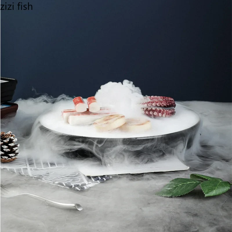 Axya Plastic Dinner Plate Set - Restaurant Tableware Sushi, Sashimi, Hot Pot Serving Bowl