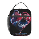 Axyaa Insulated Lunch Bag for Travel Storage & Reusable Thermal Cooler Lunch Box