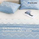 Axyaa Farmhouse Chic Cotton Coverlet Set - Summer Bedding for Queen/King