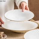 Axyaa Phnom Penh Ceramic Small Plate Set for Molecular Cooking Specialty Tableware